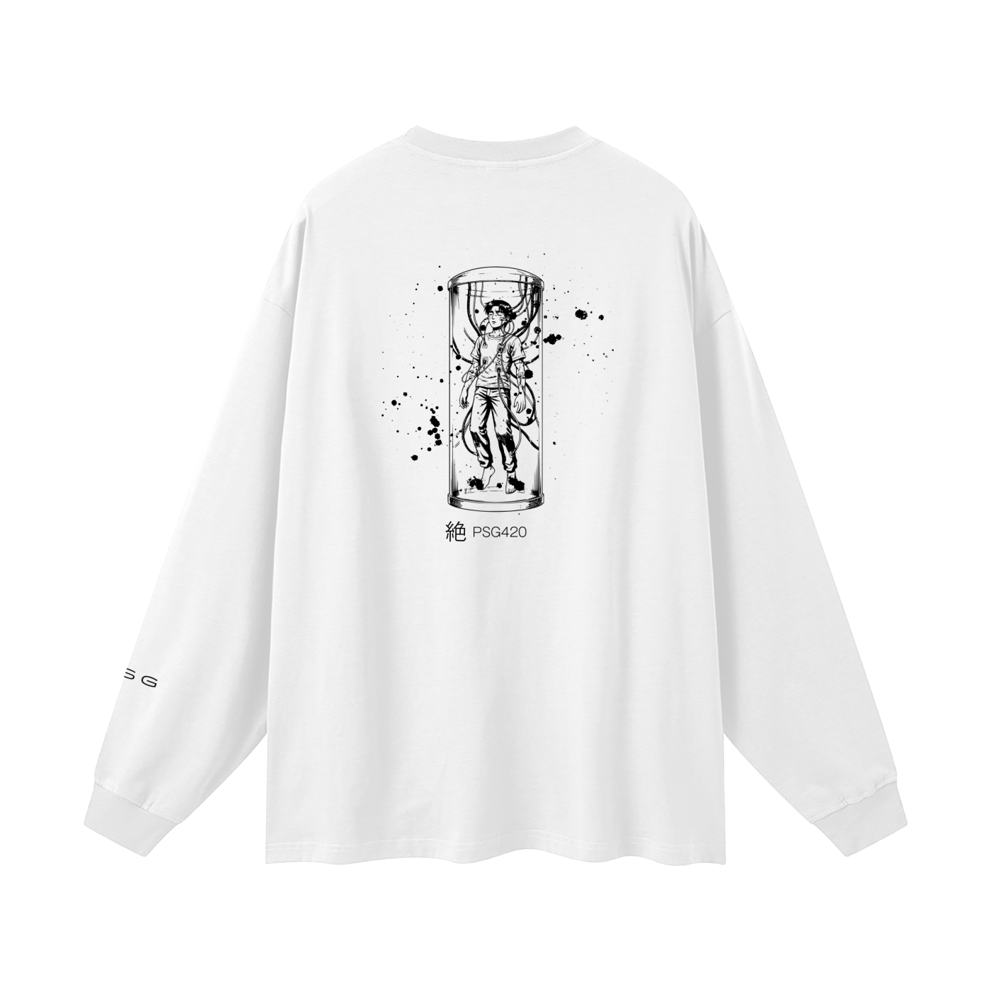 MKULTRA VICTIM  Oversized Long Sleeve T-Shirt